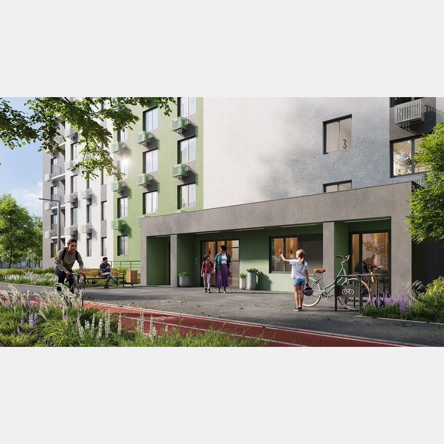 1-к. квартира, 34,7 м², 12/16 эт.