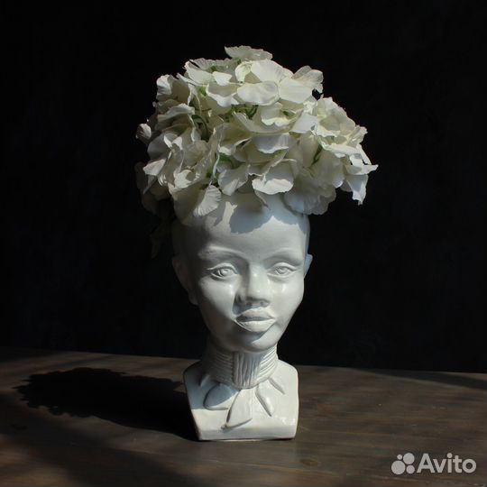 Кашпо из гипса