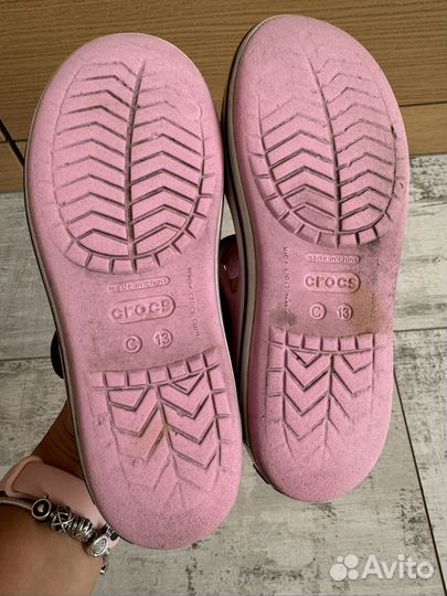 Сандалии для девочки Crocs c13