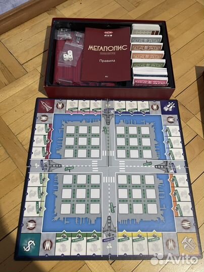 Настольная игра Мегаполис