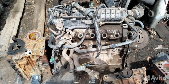 Двс без навесного Honda Fit 01-02г