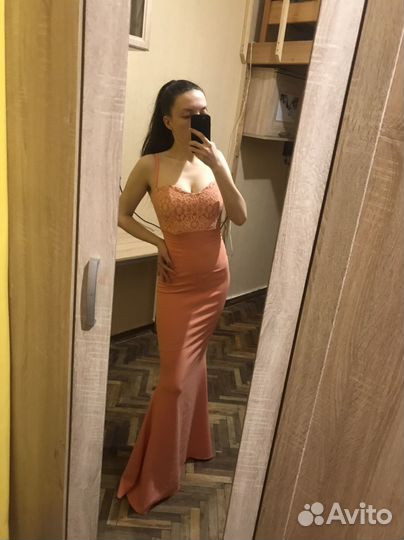 Новое вечернее платье-русалка Mira Sezar