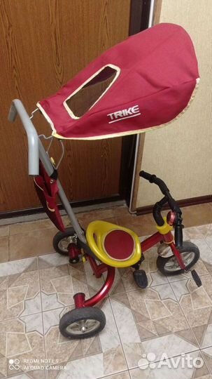 Детский трехколесный велосипед