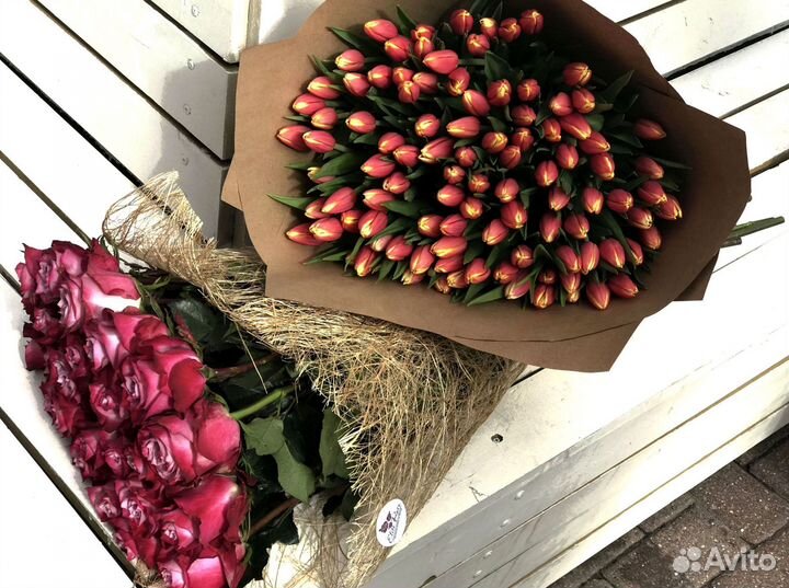 Тюльпаны букет из тюльпанов с доставкой