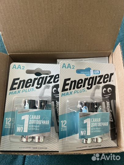 Батарейки energizer MAX plus AA
