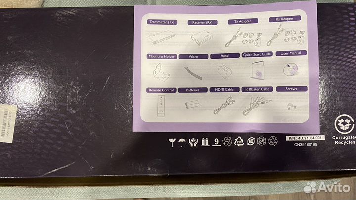 Беспроводной комплект Full HD Benq WDP02