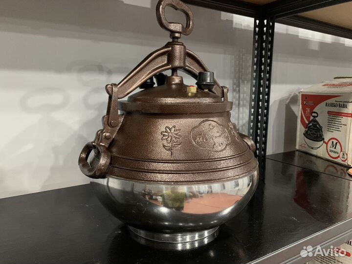 Афганский казан оригинальный 8 л двухцветный