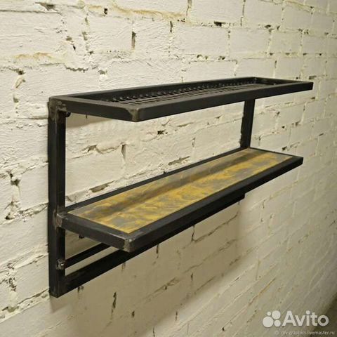 Настенные полки loft