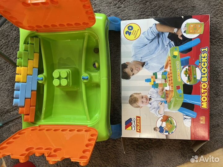 Стол детский игровой набор конструктор