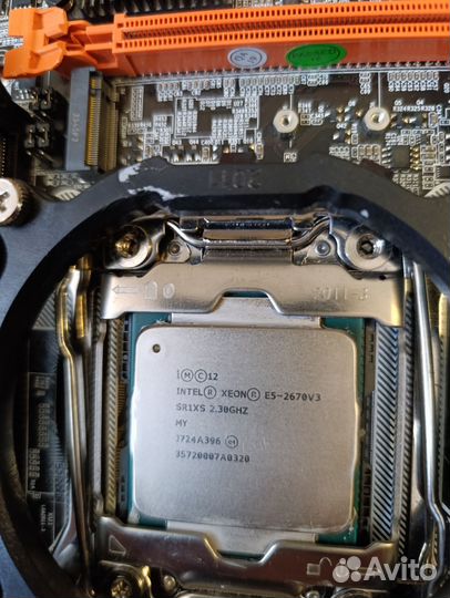 Комплект x99 xeon 2670v3 ddr4 2/8