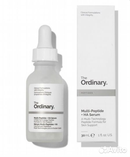 The Ordinary Multi-Peptide + HA Serum сыворотка