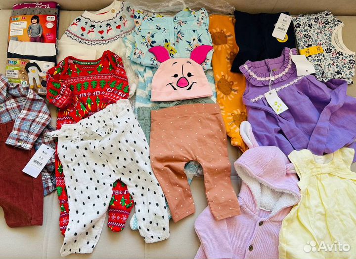 Одежда для девочки новая бренды 0-80