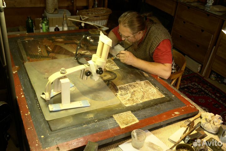 Реставрация икон и картин по почте по всей России