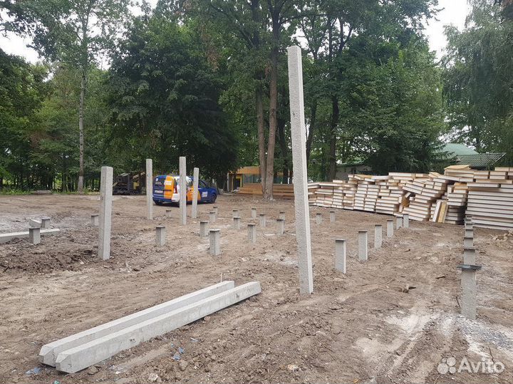 Сваи железобетонные / Жб сваи / Забивные сваи