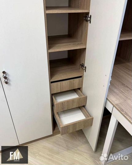 Рабочая зона в стиле IKEA