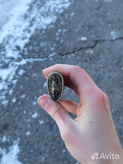 Нож охотничий из дамасской стали новый