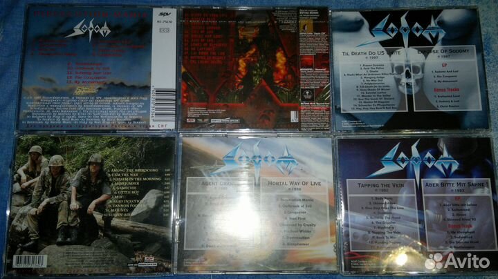 Сд диски,зарубежная музыка метал лицензия CD