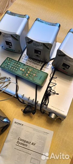 Домашний кинотеатр sony dav-s550