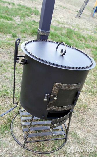 Печь под казан