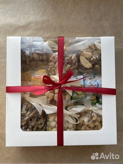 Ореховый подарочный набор Съедобные букеты