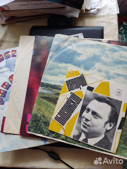 Пластинки, Времён СССР, Эстрада