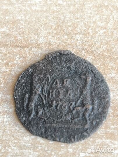 Денга 1768, 1769, 1767, 1770 км Сибирская монета