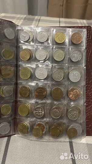 Иностранные монеты 192шт