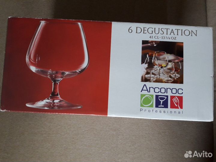 Новые бокалы для коньяка