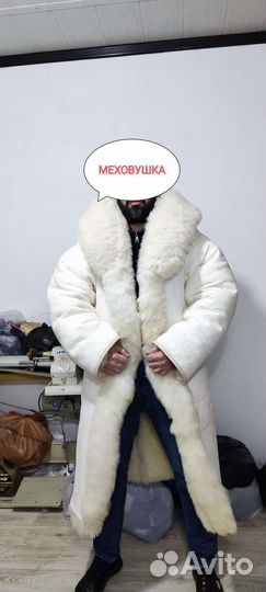 Тулуп мужской из овчины