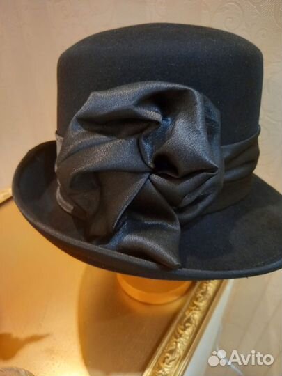 Шляпа фетровая женская пуховая