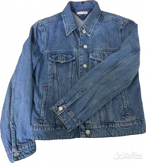 Джинсовая куртка женская tommy hilfiger