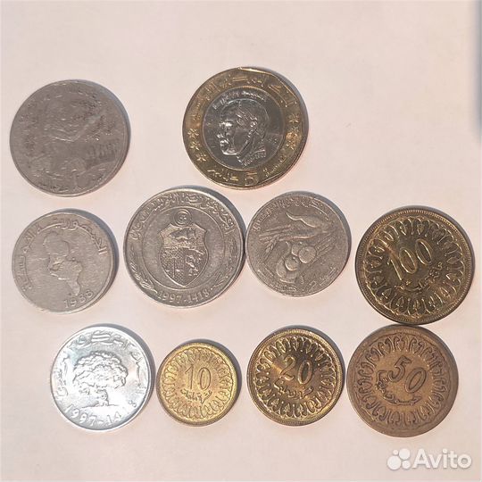 Монеты Азия и Европа