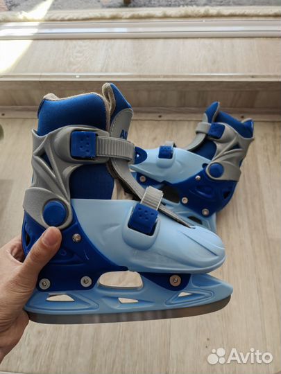 Коньки раздвижные детские хоккейные 28-31 размер