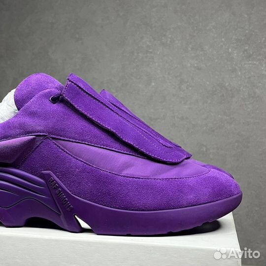 Кроссовки Raf simons Antei Purple Suede