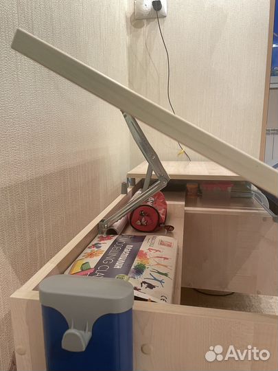 Растущая парта и стул деми