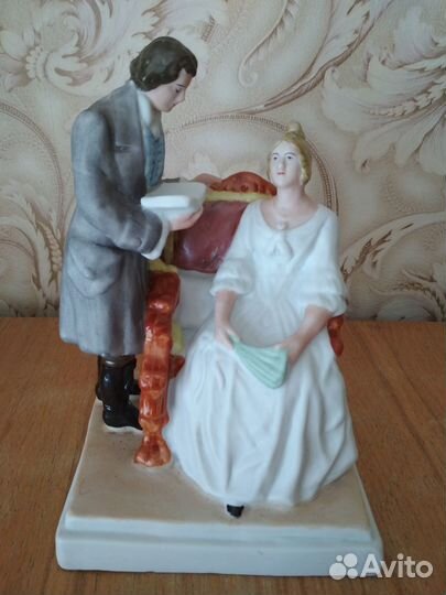 Фарфоровые статуэтки времен СССР
