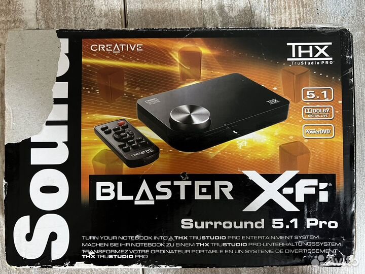 Звуковая карта creative sound blaster