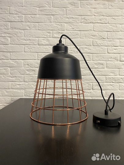Подвесные светильники в стиле лофт