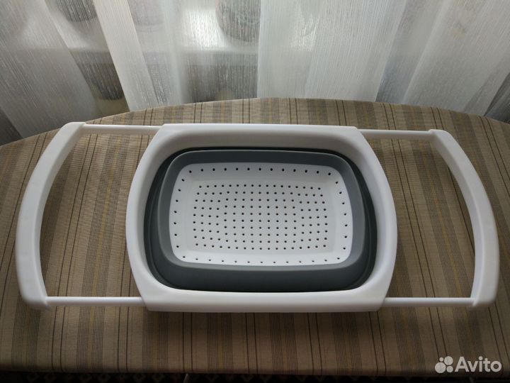 Дуршлаг силиконовый складной