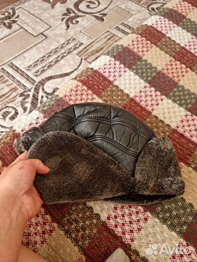 Кепка бейсболка шапка ушанка мужская