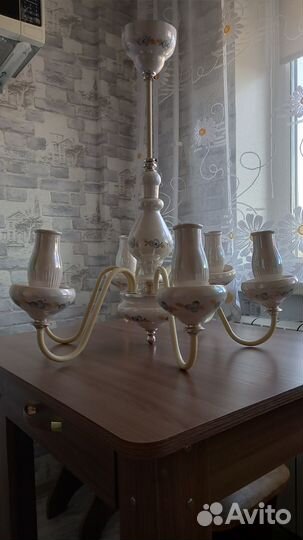 Люстра 6 рожковая СССР