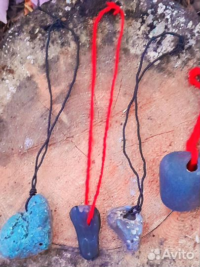 Куриный бог(камень с природным отверстием)