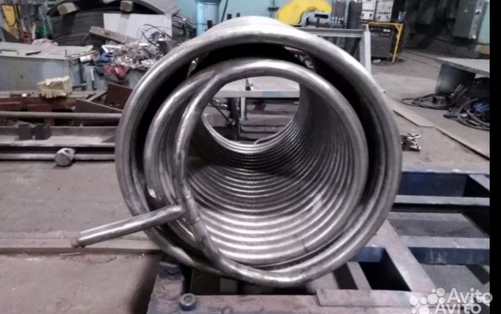 Изготовление спиральных теплообменников(змеевиков)