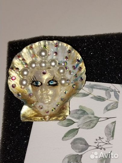 Брошь Амфитрита