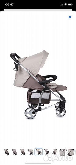 Коляска прогулочна babyton cosmo