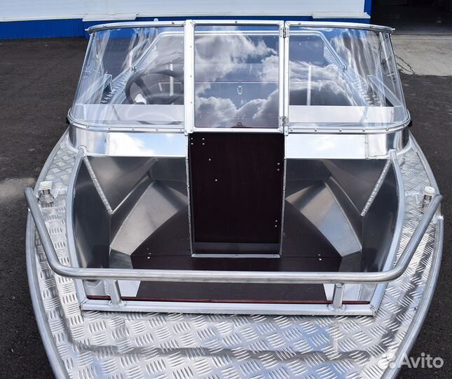 Новая лодки алюминиевый Wyatboat 430 DCM