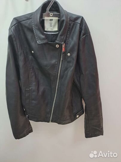 Кожаная куртка на девочку