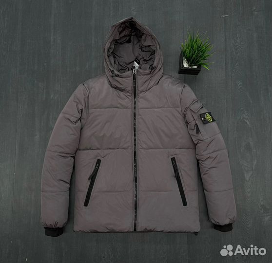 Зимняя куртка stone island 5 цветов
