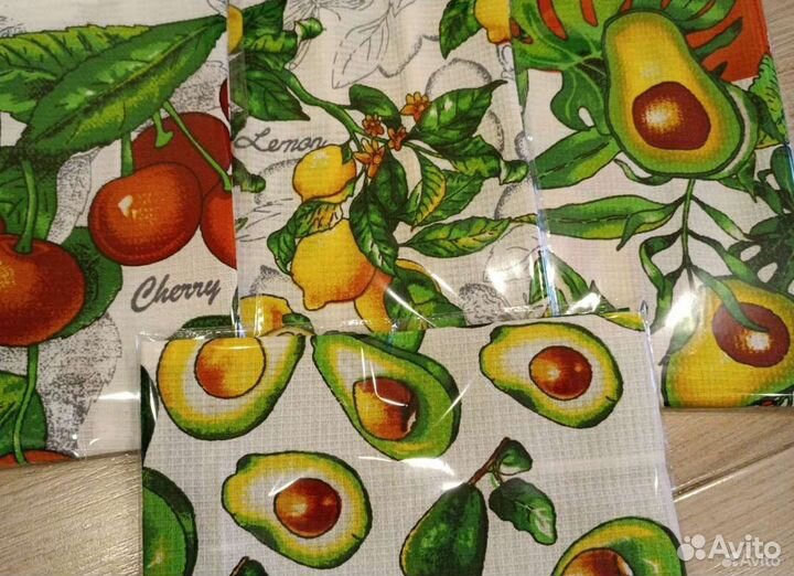 Кухонные льняные полотенца