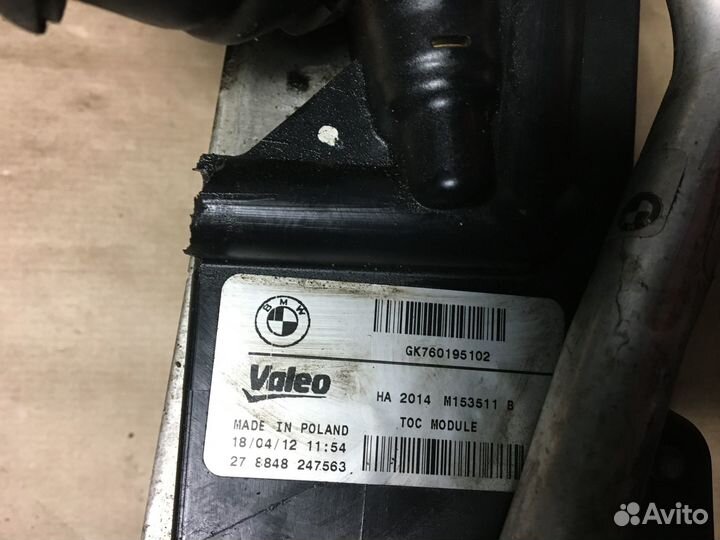 Теплообменник BMW 5 F10 550 N63